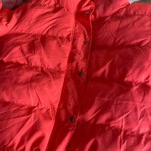 Hot Pink puffer coat. Brand new.